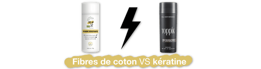 Poudre densifiante : fibres de coton ou kératine ? Que choisir ? - AVE Cheveux