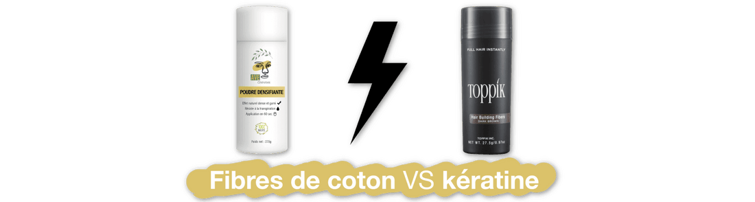 Poudre densifiante : fibres de coton ou kératine ? Que choisir ? - AVE Cheveux