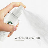 Fixierspray verbessert den Halt des Streuhaars