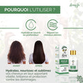 Huile cheveux jojoba argan Avant Apres Avey