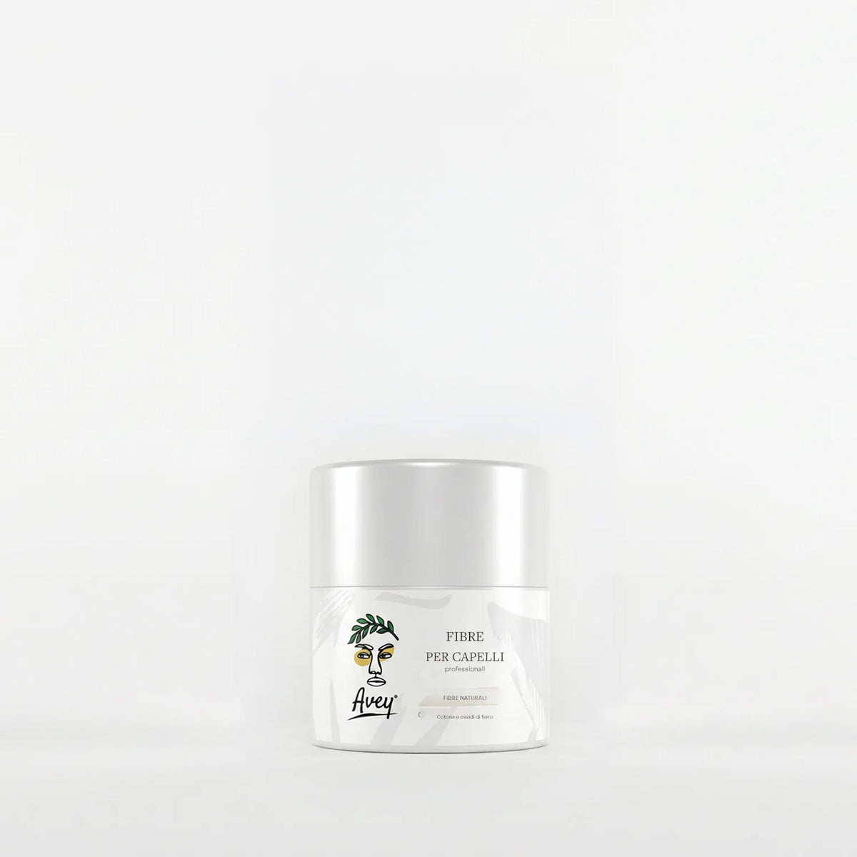 Flacone prova di fibre per capelli Avey a base di fibre naturali di cotone